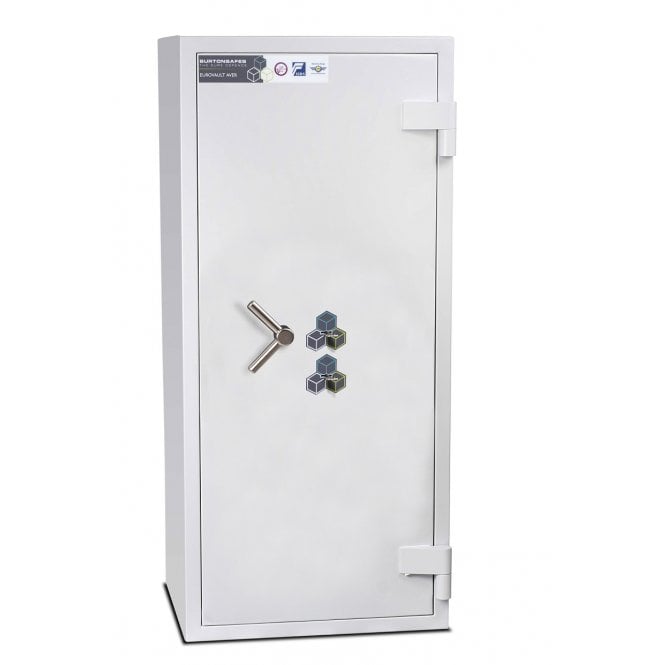 Burton safes eurovault aver grade 4 size 5 dual key locking closed