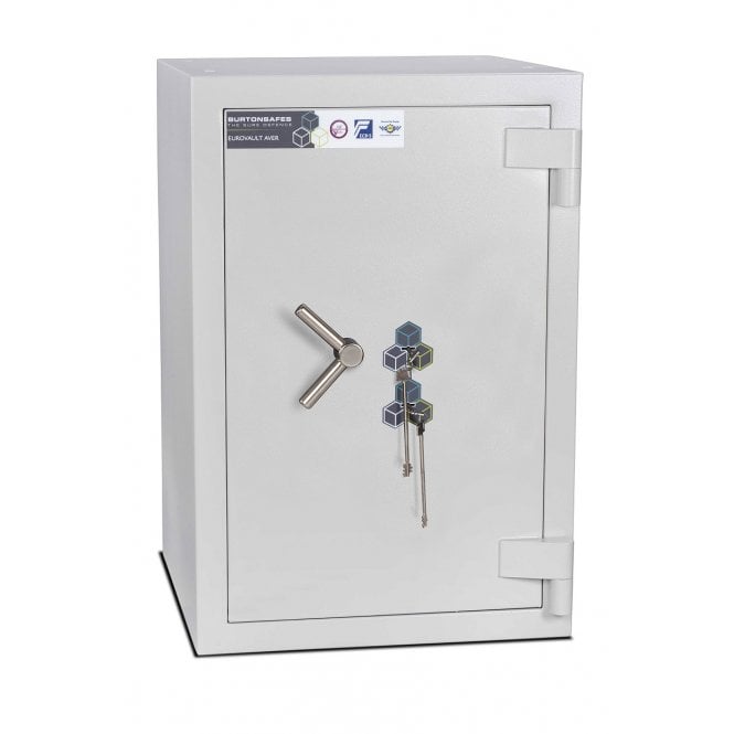 Burton safes eurovault aver grade 5 size 3 dual key locking closed