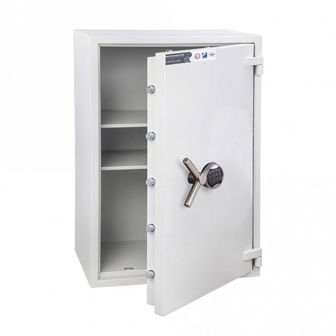 Burtonsafes Eurovault aver Grade 2 size 5 electronic locking part open Burtonsafes Eurovault aver Grade 2 size 5 electronic locking part open