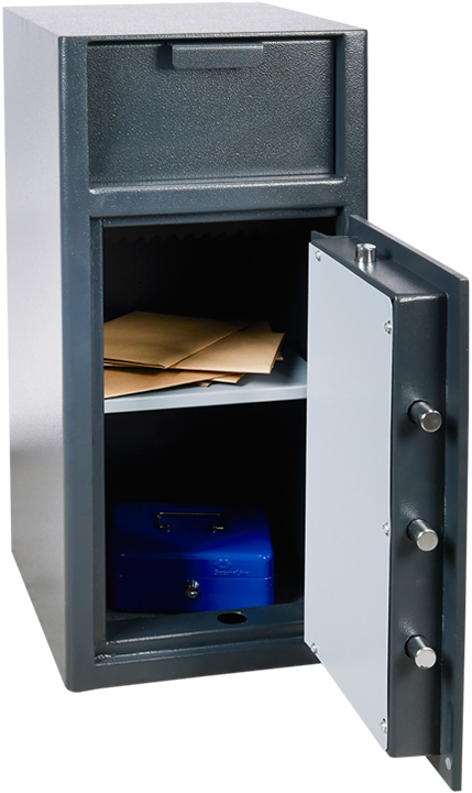 Chubbsafes Omega Deposit Size 2 secured key lock open Chubbsafes Omega Deposit Size 2 secured key lock open