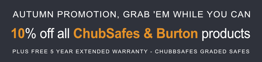 10% of ChubbSafes & Burton